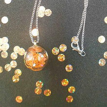 Load image into Gallery viewer, Glass Ball Pendant Necklace