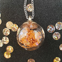 Load image into Gallery viewer, Glass Ball Pendant Necklace