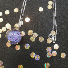 Load image into Gallery viewer, Glass Ball Pendant Necklace