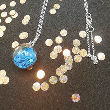 Load image into Gallery viewer, Glass Ball Pendant Necklace