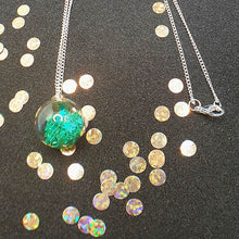 Load image into Gallery viewer, Glass Ball Pendant Necklace