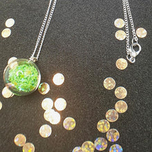 Load image into Gallery viewer, Glass Ball Pendant Necklace