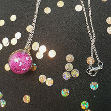 Load image into Gallery viewer, Glass Ball Pendant Necklace