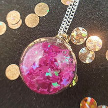 Load image into Gallery viewer, Glass Ball Pendant Necklace