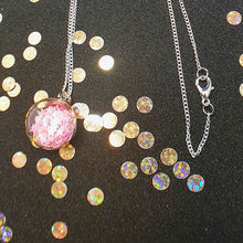 Load image into Gallery viewer, Glass Ball Pendant Necklace