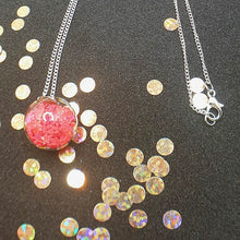 Load image into Gallery viewer, Glass Ball Pendant Necklace