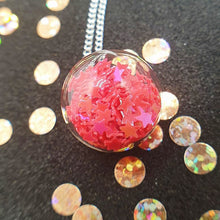 Load image into Gallery viewer, Glass Ball Pendant Necklace