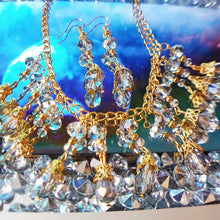 Load image into Gallery viewer, Teardrop Necklace and Earrings