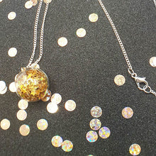 Load image into Gallery viewer, Glass Ball Pendant Necklace