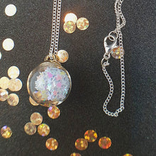 Load image into Gallery viewer, Glass Ball Pendant Necklace