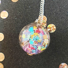 Load image into Gallery viewer, Glass Ball Pendant Necklace