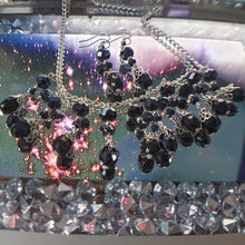 Load image into Gallery viewer, Teardrop Necklace and Earrings