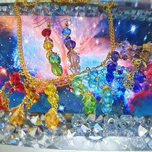 Load image into Gallery viewer, Teardrop Necklace and Earrings