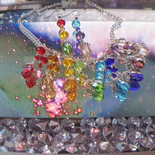 Load image into Gallery viewer, Teardrop Necklace and Earrings