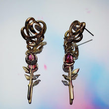 Load image into Gallery viewer, Romantic Rose Earrings