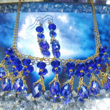 Load image into Gallery viewer, Teardrop Necklace and Earrings