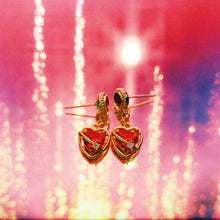 Load image into Gallery viewer, Tattooed Heart Earrings