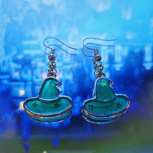 Charger l&#39;image dans la galerie, Enchanting Witch&#39;s Hat Earrings
